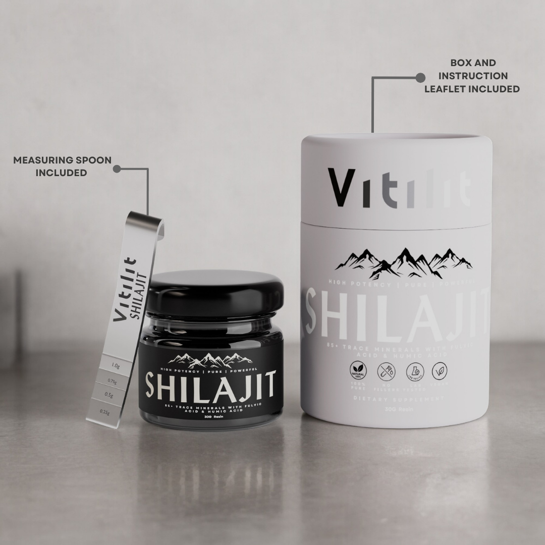 Pure Authentic Gold Grade Shilajit - VITILIT